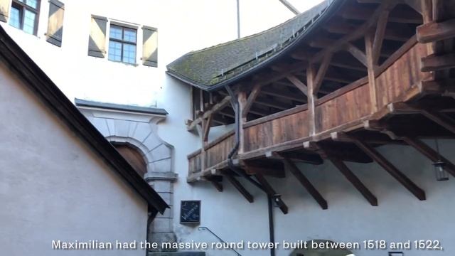 Kufstein Fortress, Beautiful Landmark in Tyrol, Austria. смотреть онлайн