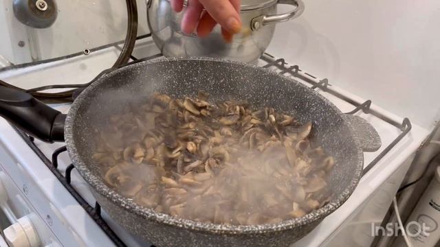 Грибной суп с сыром???