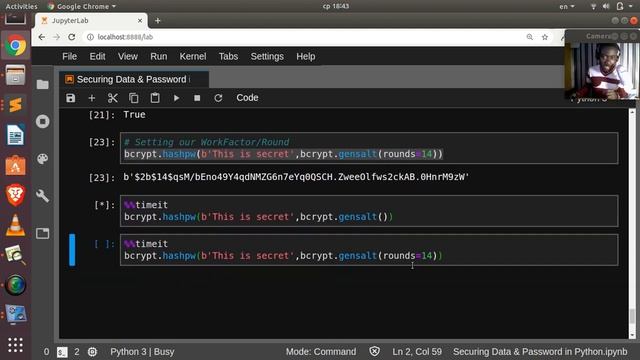 Securing Data using Password Hashing and Data Encryption смотреть онлайн
