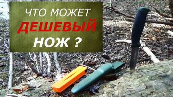 Что может дешевый нож? Mora Companion ...