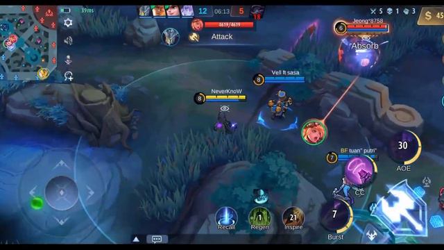 New Hero Maskman Ixia Skill it Hurt Mobile Legends Bang Bang смотреть онлайн