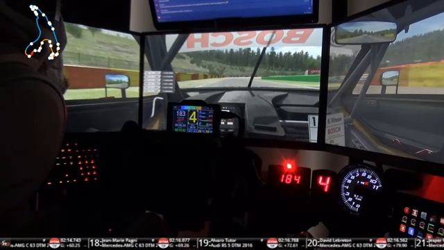 ⏪REDIFFUSION DTM CUP - SIM RACING SYSTEM - SPA FRANCORSCHAMPS смотреть онлайн