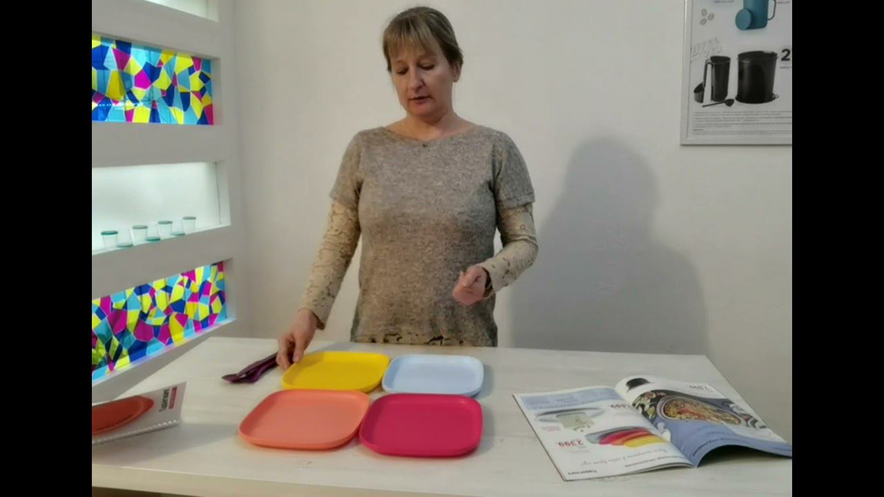 Тарелки "эко +" Tupperware смотреть онлайн