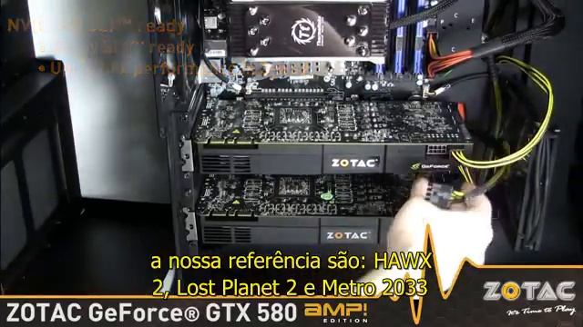 ZOTAC GeForce GTX 580 AMP Edition legendado смотреть онлайн