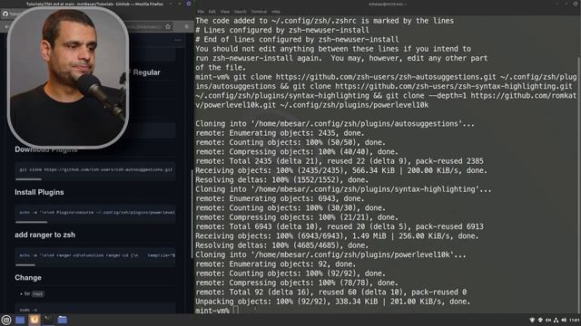 ZSH | الطرفية بشكل أفضل وإضافات متميزة وتخصيص غير محدود смотреть онлайн