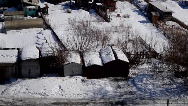 Новоалтайск. Вид на город. Ракурс-8. Улица Деповская. смотреть онлайн