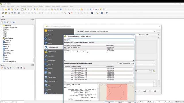 How to import spreadsheet data into QGIS смотреть онлайн