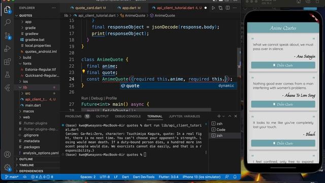 Flutter API Integration смотреть онлайн