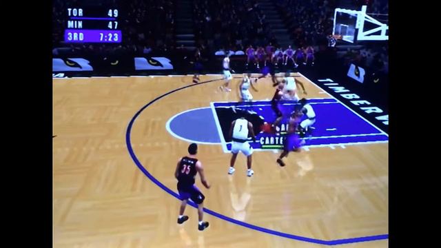 Timberwolves vs Raptors - NBA Live 2001 смотреть онлайн
