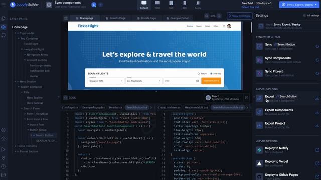 Locofy v7.0.3 - Sync or Export Individual Components смотреть онлайн