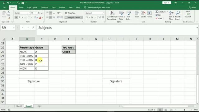 How to Create Mark Sheet in MS Excel step by step || Fully Automatic Marksheet In Excel || Hindi смотреть онлайн