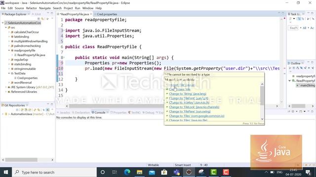 Read Property File Using Core java | Handling Property file смотреть онлайн