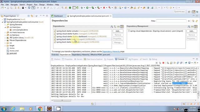 Spring Cloud Config Hystrix - The Fault Tolerance смотреть онлайн