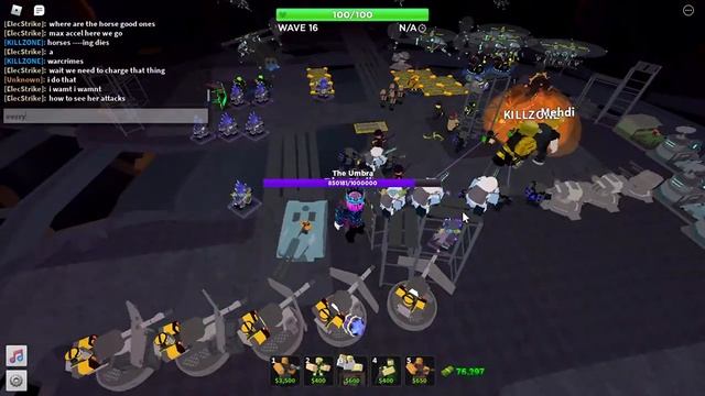 Roblox TDS umbra boss fight | Tower Defense Simulator смотреть онлайн