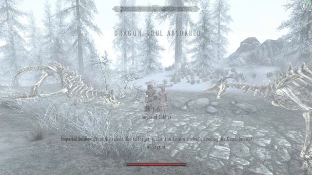Skyrim SE absorbing 2 dragon souls at the same time смотреть онлайн