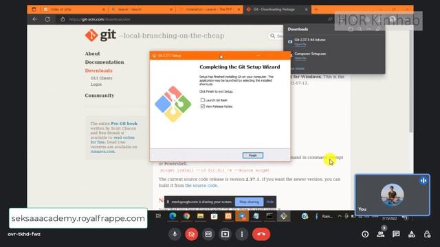 Requirement to start project Laravel 8 with Sam - Khmer HKimhab Part 2 смотреть онлайн