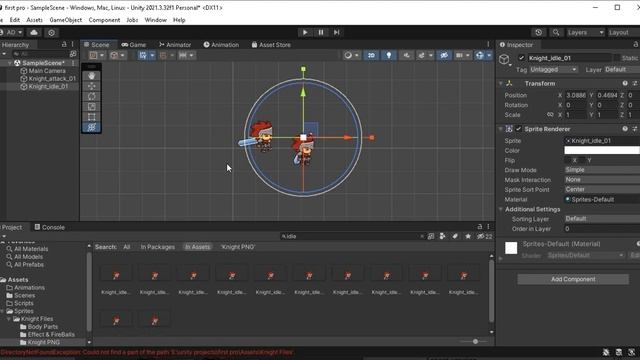2 - Unity 2D Platform Tutorial || برمجة العاب || Sprite Sheets смотреть онлайн