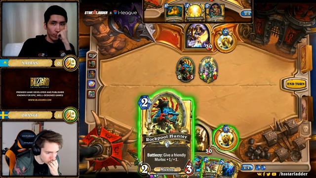 [EN] Naiman vs Orange | SL i-League Hearthstone StarSeries Season 3 (29.05.2017) смотреть онлайн