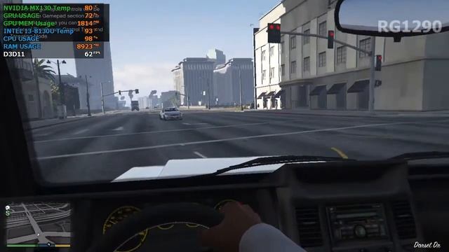 Nvidia GeForce MX130 | Grand Theft Auto [GTA V] | MX130 in 2021 Performance смотреть онлайн