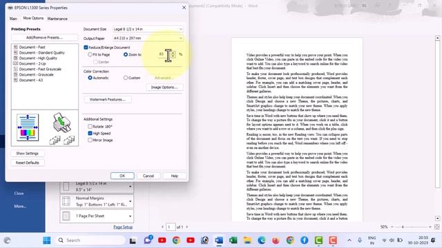 ?️MS WORD ADVANCE PRINTING FEATURES?️|| MS WORD MAIN PRINT KAISE KARE смотреть онлайн
