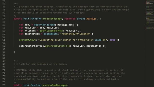 Separation Of Concerns When Consuming Amazon SQS Queues In Lucee CFML 5.3.8.201 смотреть онлайн