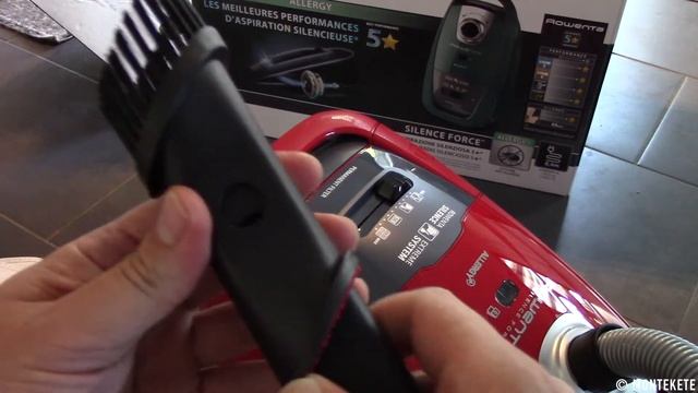 Rowenta RO7793EA Silence Force Allergy+ Home & Car Bodenstaubsauger mit Beutel смотреть онлайн