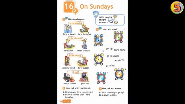 Spotlight. Английский язык. 3 класс. Часть 16a. Стр.126. Упражнение 1. смотреть онлайн