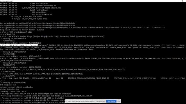 Docker - Oracle Database Client смотреть онлайн