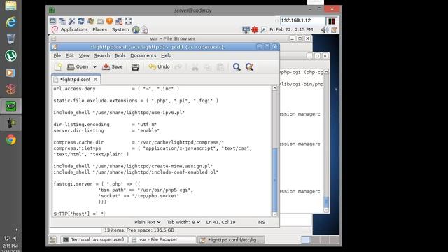 Debian Web Server Install смотреть онлайн
