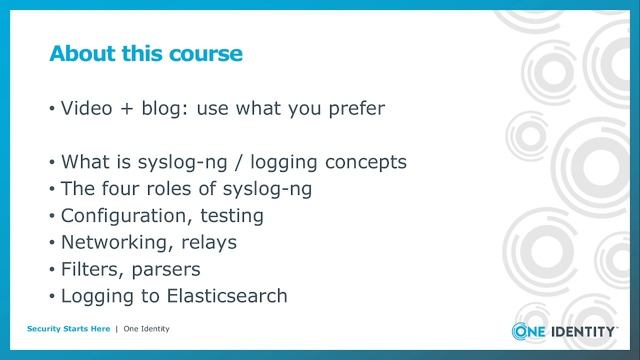 Syslog-ng 101, part 1: Introduction смотреть онлайн