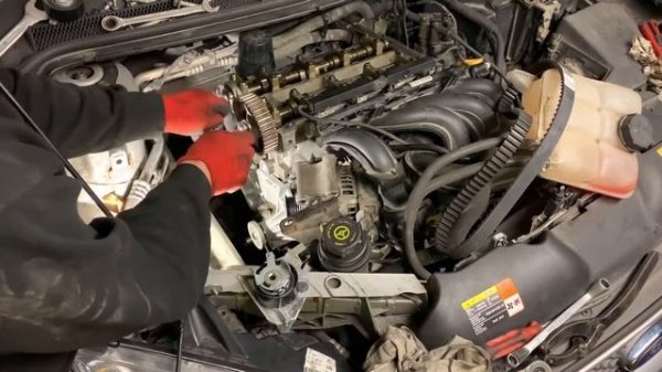 FORD ЗАМЕНА РЕМНЯ ГРМ 1.6,1.4#Ford#Ford 1.6#focus#грм#viktorgarage