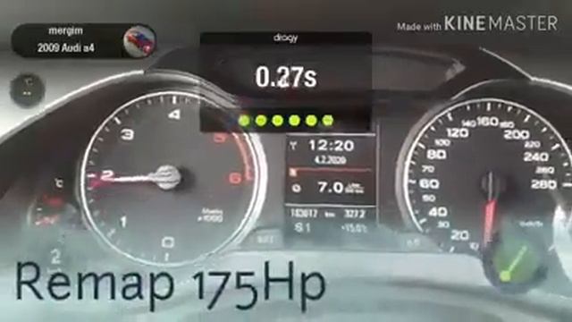 Audi a4 2.0tdi 140hp Remap stage 1 / 175hp смотреть онлайн