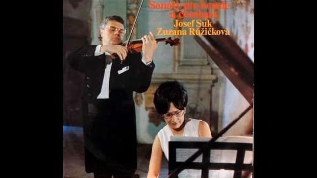 Bach: Sonatas for Violin and Harpsichord. Suk, Ruzickova смотреть онлайн