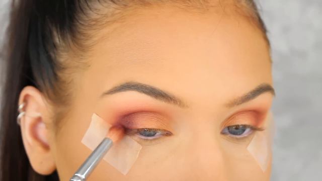 Autumn Leaves | Burnt Orange Smokey Fall Eye Makeup Tutorial смотреть онлайн