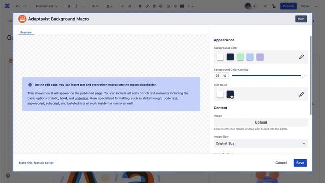 Background Macro for Confluence Cloud | Content Formatting Macros for Confluence смотреть онлайн