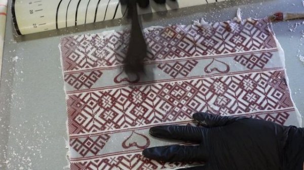 Cъедобная ткань. Edible tissue. Волшебный декор для торта.