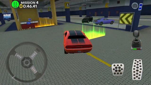 Red Ferrari Car Driving On A Mall Parking #15 - Cars Drive Simulator Gameplay смотреть онлайн