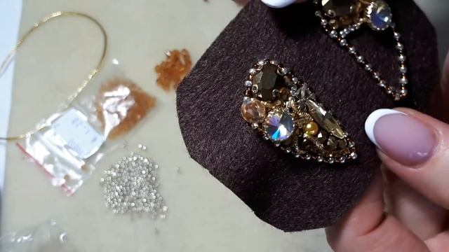 Вышиваем крылья для броши мухи. 2 часть смотреть онлайн