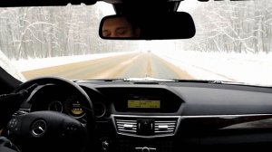 Mercedes E 200  (W 212) AMG STYLE+ чип| Тест Драйв