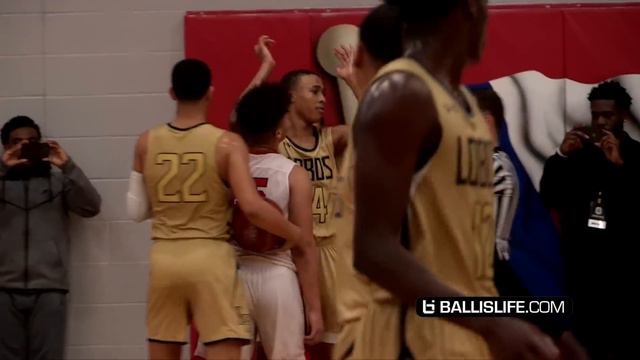 "THIS GAME GOT HEATED REAL QUICK!" RJ Hampton VS Avery Anderson смотреть онлайн
