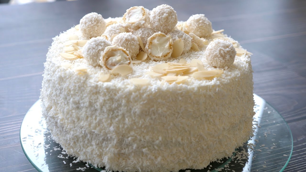 Торт Рафаэлло на 8 МАРТА. Супер Вкусный! смотреть онлайн