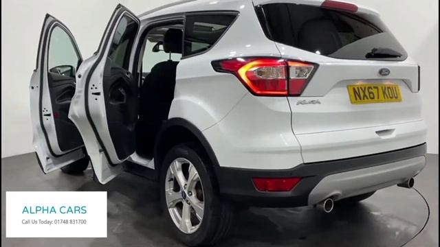 Ford Kuga White NX67 KOU смотреть онлайн