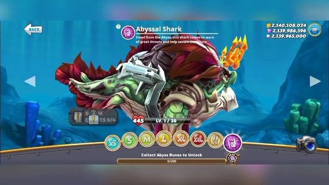 Hungry Shark World All Sharks Unlocked & Dark Magic Shark Gameplay 2023 - Hungry Shark New Shark