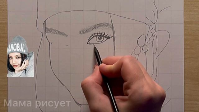 Лалиса Монобан рисуем поэтапно из Blackpink смотреть онлайн