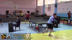 Максим Черепнин / Maxim Cherepnin - FH attack with short pips