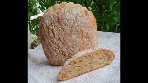 Бездрожжевой ржаной хлеб в духовке