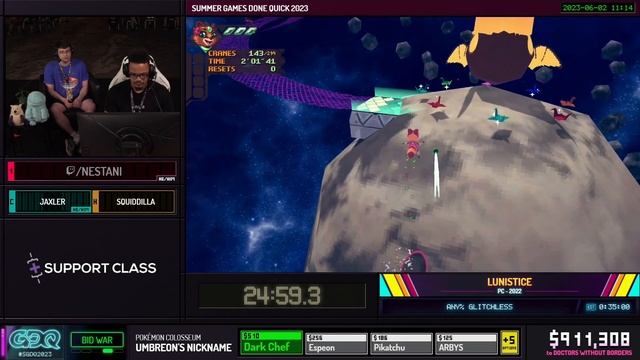 Lunistice by Nestani in 28:39 - Summer Games Done Quick 2023 смотреть онлайн