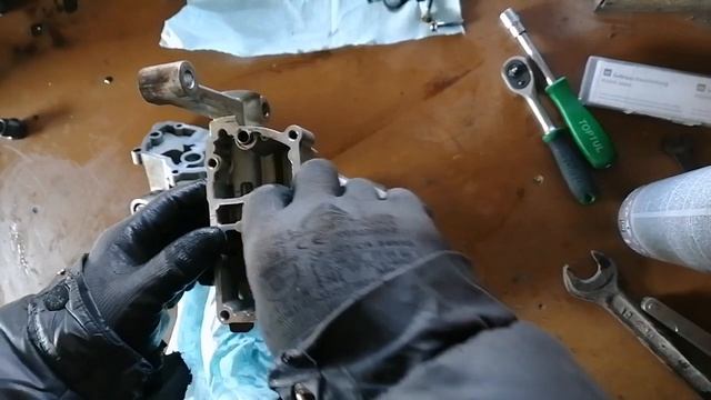 профелактека масло насоса 4B10, 4B11 Mitsubishi Lancer 10. смотреть онлайн