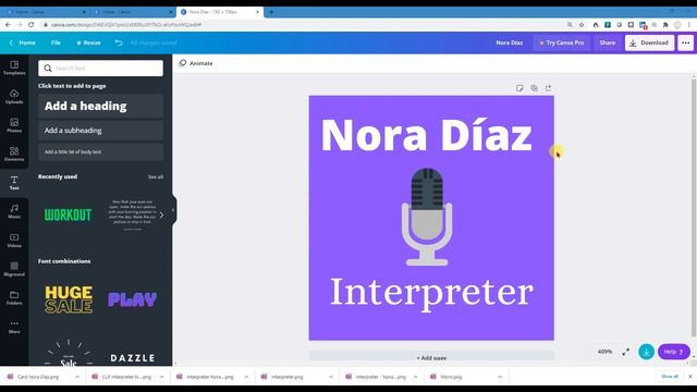 How to create a Zoom overlay with your name and logo смотреть онлайн