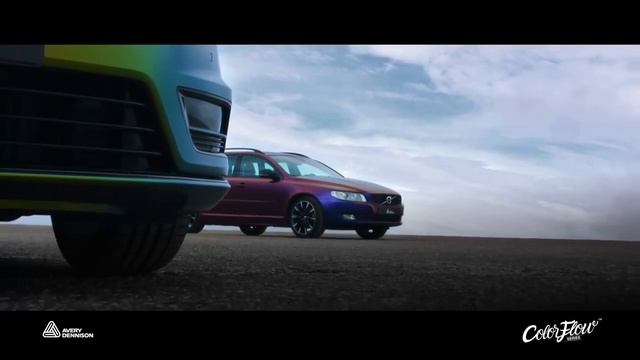Avery SW900 Color Flow shade shifting vinyl wrap film. смотреть онлайн